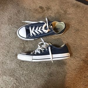 Blue converse